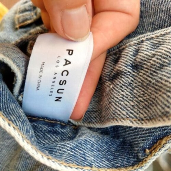 Pascun High Rise Straight 26 Jeans Blue - Picture 6 of 6